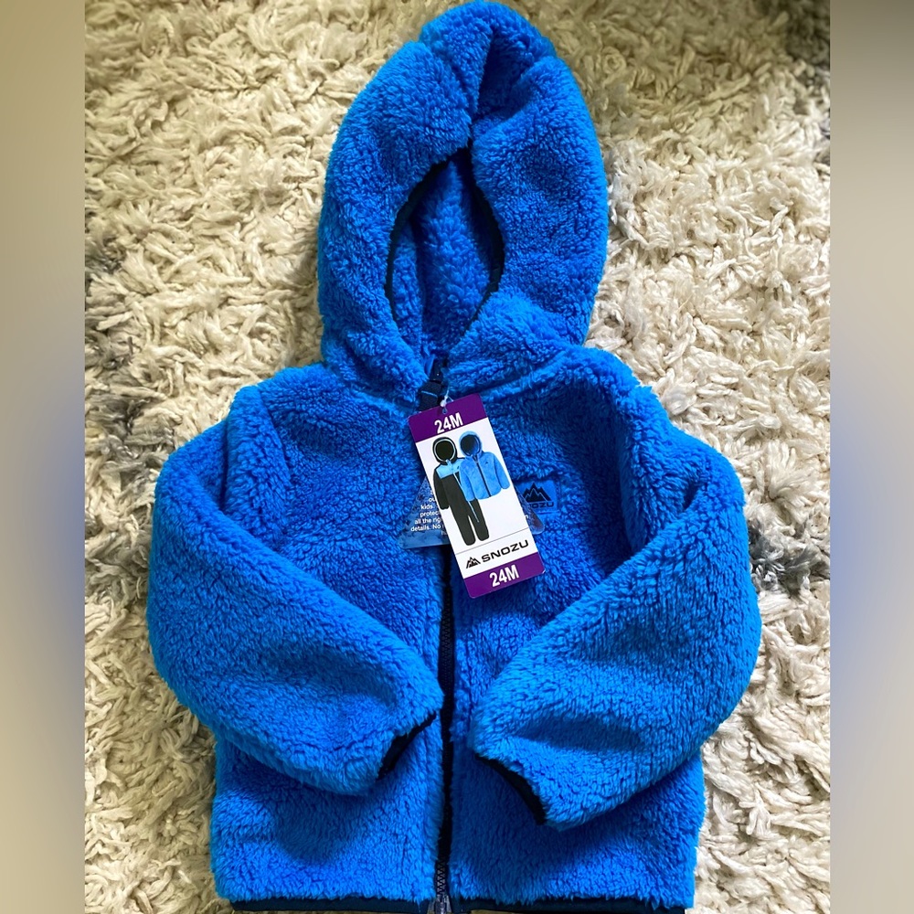 Toddler fleece zip up hoodie